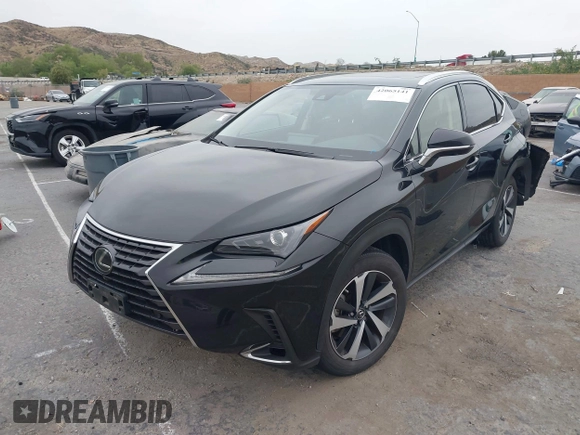 2021 Lexus NX with VIN JTJGARBZ6M2185609, listed as a IAAI auction lot 42065141 with 42,985 mi miles. Bid and sale history available at carsss.com. Image 17.