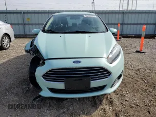 2017 Ford Fiesta SE with VIN 3FADP4BJXHM137312, listed as a Copart auction lot 53076325 with 39,068 mi miles and Salvage Title. Bid and sale history available at DreamBid. Image 5.