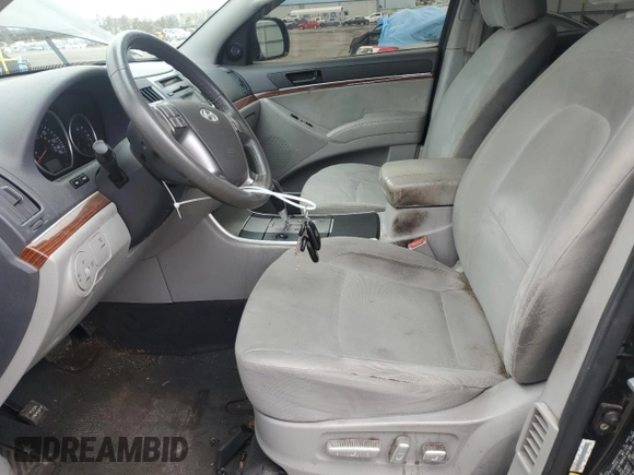 2011 Hyundai Veracruz GLS with VIN KM8NUDCC2BU169015, listed as a Copart auction lot 47650515 with 137,196 mi miles and Salvage Title. Bid and sale history available at DreamBid. Image 7.
