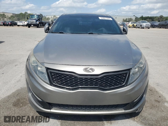 2013 Kia Optima SX with VIN 5XXGR4A62DG169116, listed as a Copart auction lot 55027205 with 161,570 mi miles and Salvage title. Bid and sale history available at DreamBid. Image 5.