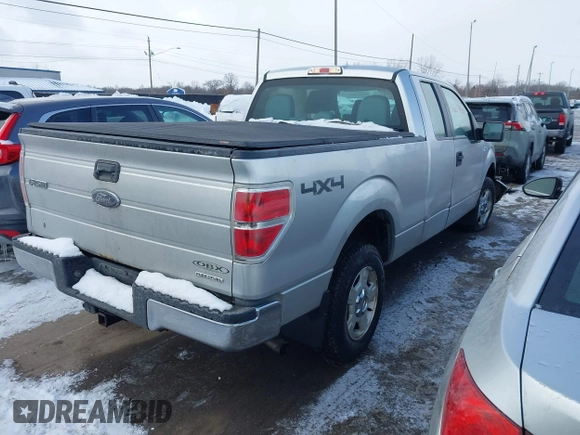 2014 Ford F-150 XL with VIN 1FTEX1EM2EFC66630, listed as a IAAI auction lot 41621780 with 169,624 mi miles and . Bid and sale history available at carsss.com. Image 4.
