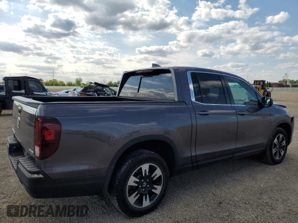 2020 Honda Ridgeline RTL with VIN 5FPYK3F5XLB017323, listed as a Copart auction lot 58368395 with 117,058 mi miles and Salvage title. Bid and sale history available at DreamBid. Image 3.