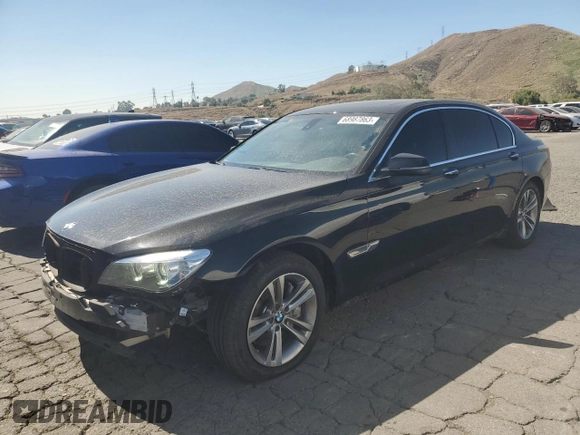 2015 BMW 7 Series 740Li with VIN WBAYE4C59FD947328, listed as a Copart auction lot 68987863 with 117,312 mi miles and . Bid and sale history available at DreamBid. Image 1.
