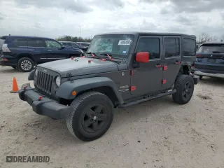 2018 Jeep Wrangler JK Unlimited Sport S with VIN 1C4HJWDG3JL930873, listed as a Copart auction lot 44681095 with 129,178 mi miles and Salvage Title. Bid and sale history available at carsss.com. Image 1.