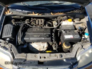 2006 Chevrolet Aveo LT z VIN KL1TG56616B622337, wystawiony jako Copart lot #41756105 z przebiegiem 243 187 mil mil oraz Szkoda całkowita • Salvage title. Historia ofert i sprzedaży dostępna na DreamBid. Obrazek 11.