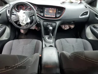 2015 Dodge Dart SXT with VIN 1C3CDFBB7FD433999, listed as a Copart auction lot 58459185 with 185,580 mi miles and Salvage title. Bid and sale history available at DreamBid. Image 8.