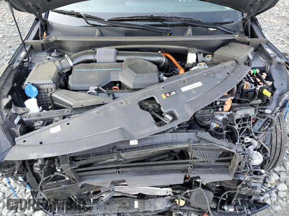 2024 Kia Sportage SX-Prestige with VIN KNDPXCDGXR7132125, listed as a Copart auction lot 55395565 with Not provided miles and Salvage title. Bid and sale history available at DreamBid. Image 12.