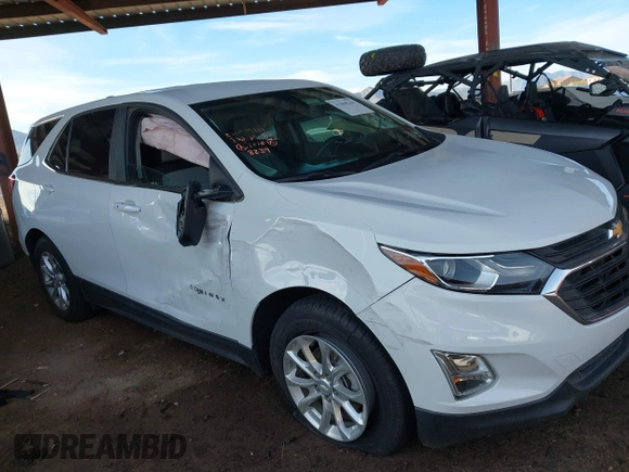 2021 Chevrolet Equinox LT with VIN 2GNAXKEV8M6108239, listed as a IAAI auction lot 41808204 with 92,752 mi miles. Bid and sale history available at carsss.com. Image 6.