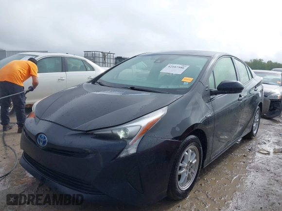 2017 Toyota Prius Two with VIN JTDKBRFU6H3547186, listed as a IAAI auction lot 42187586 with 214,219 mi miles and . Bid and sale history available at carsss.com. Image 17.