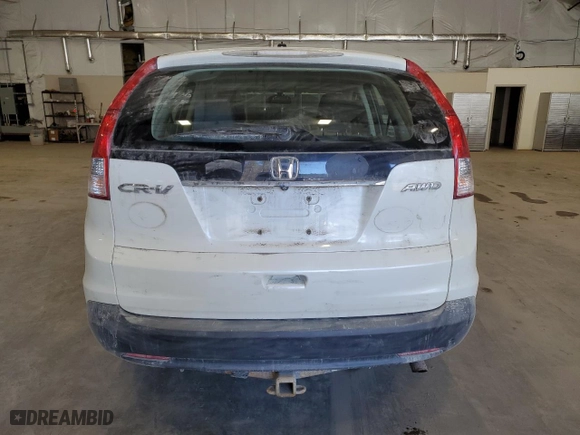 2013 Honda CR-V LX with VIN 5J6RM4H39DL077434, listed as a Copart auction lot 53968125 with 169,055 mi miles and Clean Title. Bid and sale history available at carsss.com. Image 6.