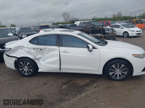 2015 Acura TLX with VIN 19UUB1F39FA020674, listed as a IAAI auction lot 41964784 with 98,579 mi miles and . Bid and sale history available at carsss.com. Image 14.