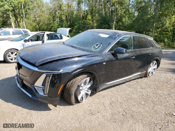 2024 Cadillac LYRIQ Tech with VIN 1GYKPMRKXRZ108113, listed as a Copart auction lot 67376314 with 13,227 mi miles and Clean Title. Bid and sale history available at carsss.com. Image 1.