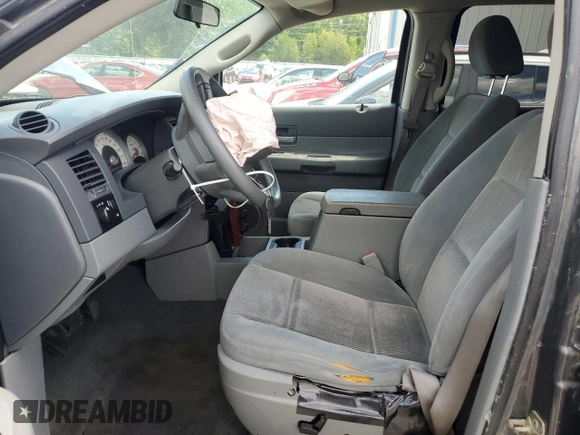 2004 Dodge Durango SLT with VIN 1D4HD48NX4F167468, listed as a Copart auction lot 56665595 with 275,747 mi miles and Salvage title. Bid and sale history available at DreamBid. Image 7.