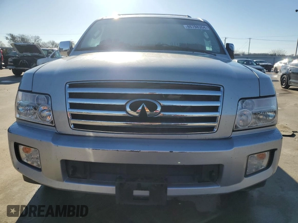 2006 Infiniti QX56 z VIN 5N3AA08A16N804708, wystawiony jako Copart lot #86788354 z przebiegiem 205 417 mil mil oraz Czysty tytuł • Clean title. Historia ofert i sprzedaży dostępna na DreamBid. Obrazek 5.