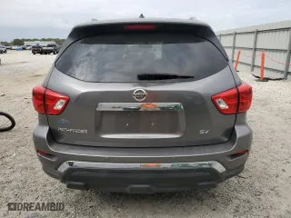 2017 Nissan Pathfinder SV with VIN 5N1DR2MN6HC665578, listed as a Copart auction lot 50237865 with 124,018 mi miles and Salvage Title. Bid and sale history available at carsss.com. Image 6.