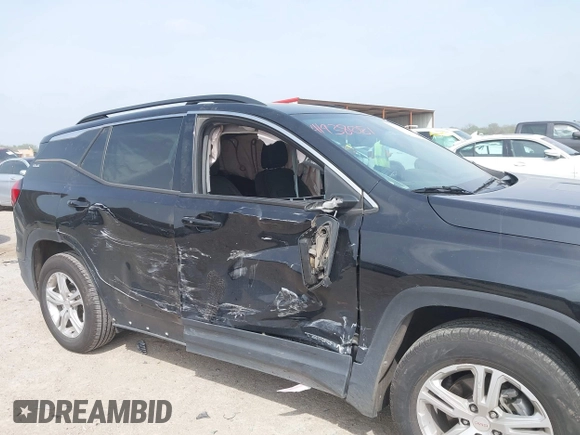 2019 GMC Terrain SLE with VIN 3GKALMEV4KL107456, listed as a IAAI auction lot 41938081 with 81,430 mi miles. Bid and sale history available at carsss.com. Image 6.