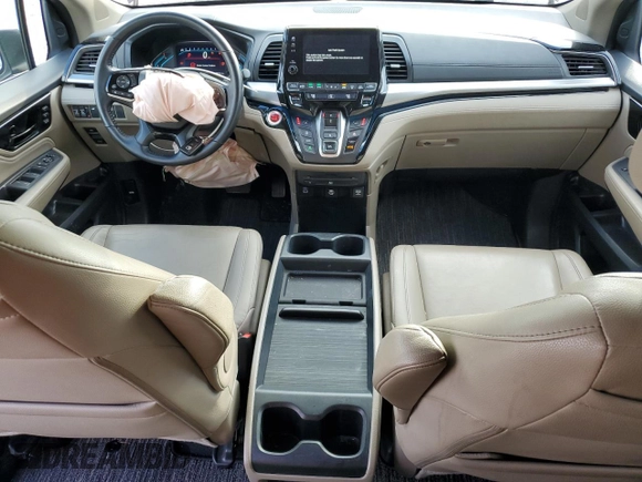 2021 Honda Odyssey Touring with VIN 5FNRL6H86MB021678, listed as a Copart auction lot 85002174 with 103,166 mi miles and Salvage Title. Bid and sale history available at carsss.com. Image 8.