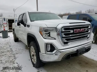 2019 GMC Sierra 1500 SLT with VIN 3GTU9DEL1KG185837, listed as a Copart auction lot 82670114 with 66,534 mi miles and Salvage Title. Bid and sale history available at carsss.com. Image 13.