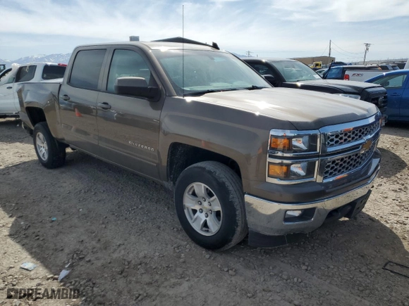 2015 Chevrolet Silverado 1500 LT with VIN 3GCUKREC0FG276928, listed as a Copart auction lot 52020105 with 91,524 mi miles and Salvage Title. Bid and sale history available at carsss.com. Image 4.