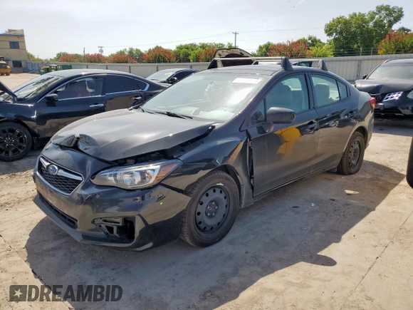 2017 Subaru Impreza with VIN 4S3GKAA60H3610055, listed as a Copart auction lot 64626825 with 161,575 mi miles and Salvage title. Bid and sale history available at DreamBid. Image 1.
