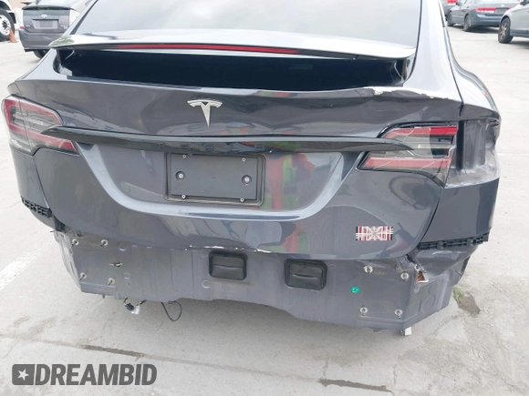 2022 Tesla Model X Plaid with VIN 7SAXCBE6XNF337687, listed as a IAAI auction lot 42035097 with 18,756 mi miles and . Bid and sale history available at DreamBid. Image 6.
