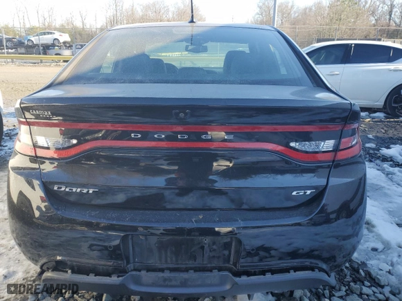 2015 Dodge Dart GT with VIN 1C3CDFEB3FD200701, listed as a Copart auction lot 87392354 with NaN miles and Salvage Title. Bid and sale history available at carsss.com. Image 6.