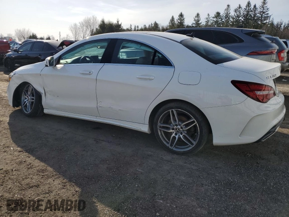 2018 Mercedes-Benz CLA 250 with VIN WDDSJ4GB5JN641529, listed as a Copart auction lot 49812474 with 53,298 mi miles and . Bid and sale history available at DreamBid. Image 2.