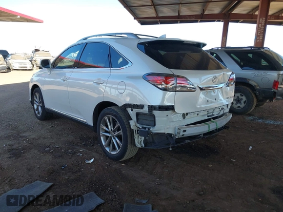 2015 Lexus RX 350 with VIN JTJZK1BA5F2426015, listed as a IAAI auction lot 41690158 with 141,652 mi miles and . Bid and sale history available at carsss.com. Image 3.