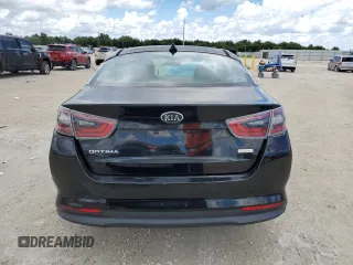 2014 Kia Optima Hybrid LX with VIN KNAGM4AD9E5071376, listed as a Copart auction lot 61127434 with 124,786 mi miles and Clean Title. Bid and sale history available at carsss.com. Image 6.
