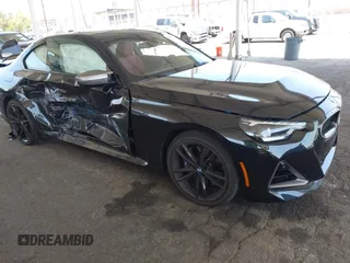 2022 BMW 2 Series M240i xDrive with VIN 3MW53CM02N8C51802, listed as a IAAI auction lot 42478351 with 16,695 mi miles and . Bid and sale history available at DreamBid. Image 1.