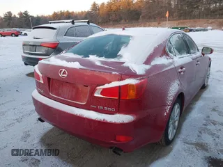 2009 Lexus IS 250 with VIN JTHCK262395034380, listed as a IAAI auction lot 41309773 with 155,778 mi miles and . Bid and sale history available at DreamBid. Image 16.