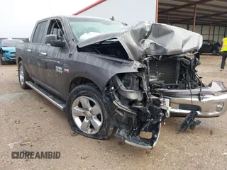 2016 Ram 1500 Lone Star with VIN 3C6RR6LT7GG295570, listed as a IAAI auction lot 41186617 with 95,017 mi miles. Bid and sale history available at carsss.com. Image 1.