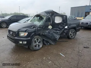 2013 Honda Ridgeline Sport with VIN 5FPYK1F73DB008065, listed as a Copart auction lot 53559344 with 0 mi miles and Salvage Title. Bid and sale history available at carsss.com. Image 1.