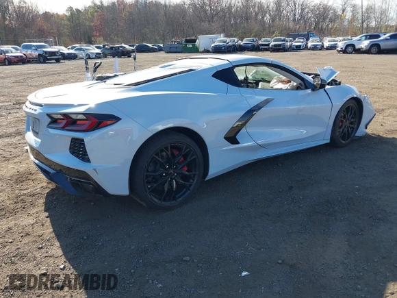 2024 Chevrolet Corvette 3LT with VIN 1G1YC2D4XR5107665, listed as a IAAI auction lot 40895346 with 6,538 mi miles. Bid and sale history available at carsss.com. Image 4.