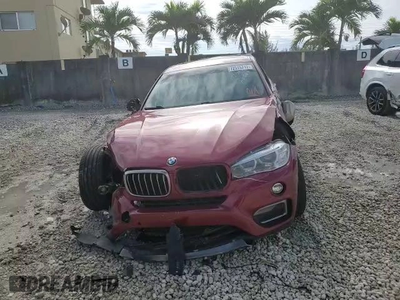 2016 BMW X6 sDrive35i with VIN 5UXKU0C56G0F92200, listed as a Copart auction lot 72515712 with 75,500 mi miles. Bid and sale history available at carsss.com. Image 11.