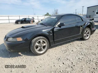 2001 Ford Mustang GT Deluxe with VIN 1FAFP42X41F213058, listed as a Copart auction lot 73200154 with 0 mi miles and Non Repairable. Bid and sale history available at carsss.com. Image 1.