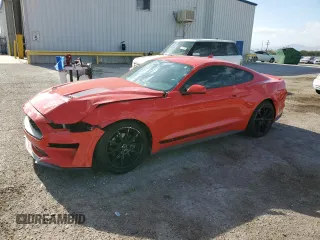 2020 Ford Mustang EcoBoost with VIN 1FA6P8TH8L5146729, listed as a Copart auction lot 62033165 with 62,317 mi miles and Salvage title. Bid and sale history available at DreamBid. Image 1.