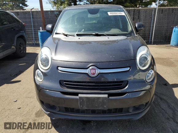 2017 FIAT 500L Pop with VIN ZFBCFAAH6HZ039885, listed as a Copart auction lot 48006744 with 68,315 mi miles and Salvage Title. Bid and sale history available at carsss.com. Image 5.