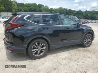 2020 Honda CR-V EX-L with VIN 7FART6H89LE015098, listed as a Copart auction lot 60462865 with 75,704 mi miles and Salvage title. Bid and sale history available at DreamBid. Image 3.