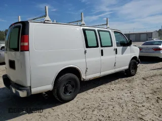 2008 Chevrolet Express Cargo Van with VIN 1GCGG25C181111770, listed as a Copart auction lot 72140084 with 0 mi miles and Clean Title. Bid and sale history available at carsss.com. Image 3.