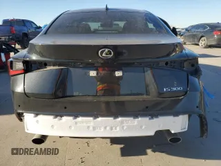 2024 Lexus IS 300 with VIN JTHDA1D2XR5128907, listed as a Copart auction lot 89364525 with 10,573 mi miles and Salvage title. Bid and sale history available at DreamBid. Image 6.