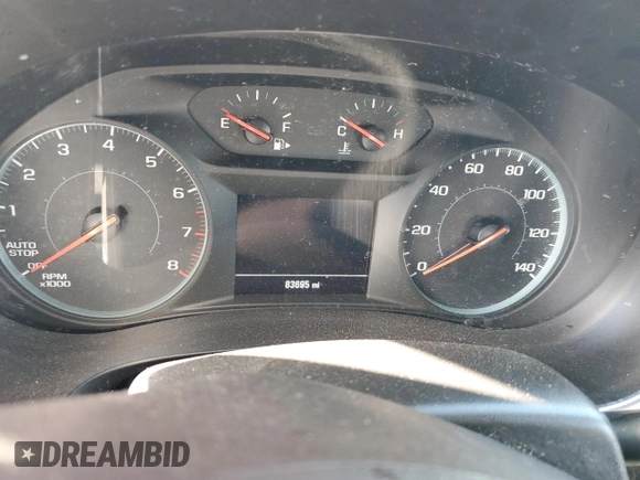 2021 Chevrolet Malibu LT with VIN 1G1ZD5ST2MF006569, listed as a Copart auction lot 49697045 with 83,695 mi miles and Salvage Title. Bid and sale history available at DreamBid. Image 9.