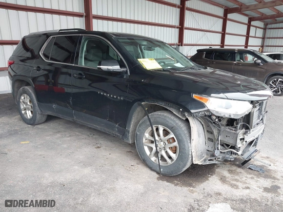 2018 Chevrolet Traverse LT Cloth with VIN 1GNEVGKW5JJ265209, listed as a IAAI auction lot 41700637 with 122,372 mi miles. Bid and sale history available at carsss.com. Image 1.