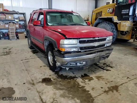2002 Chevrolet Tahoe LT with VIN 1GNEK13Z72J273456, listed as a Copart auction lot 47582045 with 154,863 mi miles and Salvage Title. Bid and sale history available at carsss.com. Image 12.