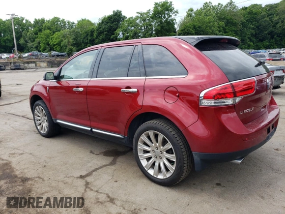 2015 Lincoln MKX with VIN 2LMDJ8JK4FBL24301, listed as a Copart auction lot 57666554 with 141,450 mi miles. Bid and sale history available at carsss.com. Image 2.