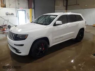 2015 Jeep Grand Cherokee SRT with VIN 1C4RJFDJ9FC237930, listed as a Copart auction lot 63540384 with 126,606 mi miles and Salvage Title. Bid and sale history available at carsss.com. Image 1.