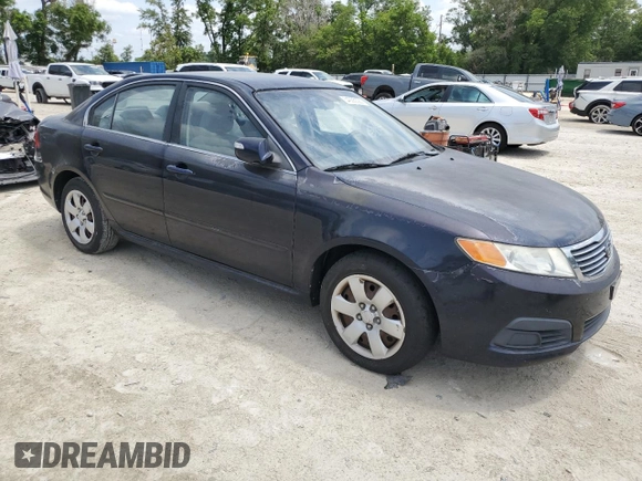 2010 Kia Optima LX with VIN KNAGG4A87A5391946, listed as a Copart auction lot 54005025 with 144,652 mi miles and Salvage Title. Bid and sale history available at carsss.com. Image 4.