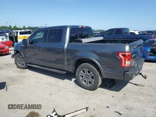 2016 Ford F-150 XLT with VIN 1FTEW1EP4GFC83266, listed as a Copart auction lot 61298815 with 95,040 mi miles and Salvage title. Bid and sale history available at DreamBid. Image 2.