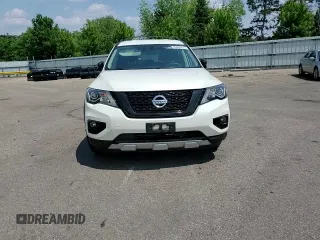 2019 Nissan Pathfinder S with VIN 5N1DR2MM0KC633465, listed as a Copart auction lot 59626475 with 38,019 mi miles and Salvage title. Bid and sale history available at DreamBid. Image 14.