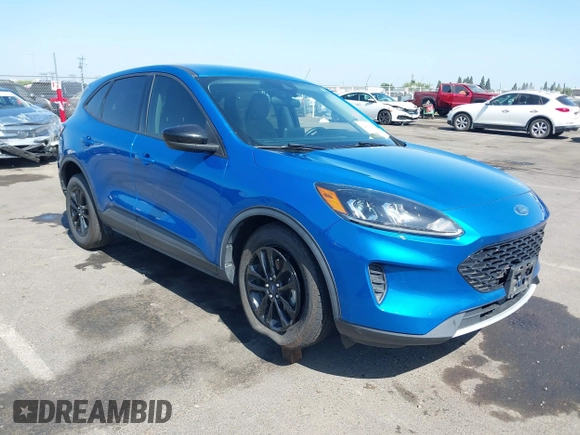 2020 Ford Escape SE Sport Hybrid with VIN 1FMCU0BZ5LUC51957, listed as a IAAI auction lot 42493879 with 75,557 mi miles and . Bid and sale history available at DreamBid. Image 1.